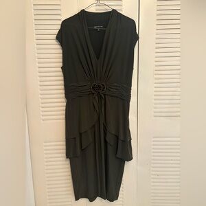 Jones New York Olive Midi Dress